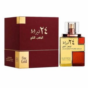 24 Carat Pure Gold, Lattafa,  unisex, Parfum arabesc, 100ml