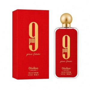 9 PM Pour Femme, Diviloo, Parfum Arabesc, Femei, 100ml