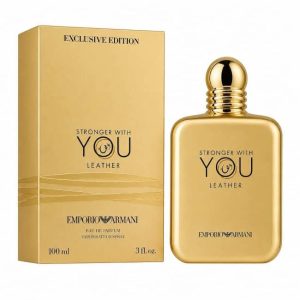 Stronger With You Leather, Emporio Armani, Barbati, parfum, 100ml (Parfum Tester)